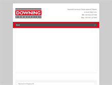 Tablet Screenshot of downing.ie